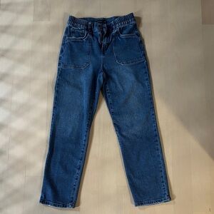 Sincerely Jules Relaxed Fit Dark Blue Jeans
